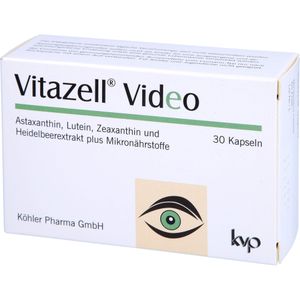 Vitazell Video Kapseln 30 St