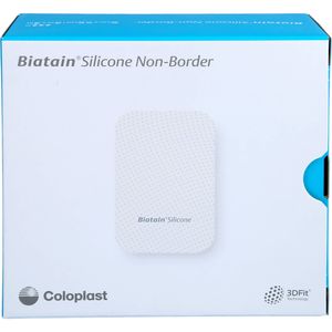 BIATAIN Silicone Non-Border Schaumverb.5x7,5 cm