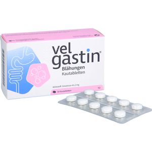 VELGASTIN Blähungen Kautabletten