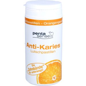 PENTA-SENSE Anti-Karies Lutschpastillen Orange