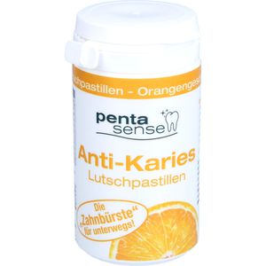 PENTA-SENSE Anti-Karies Lutschpastillen Orange