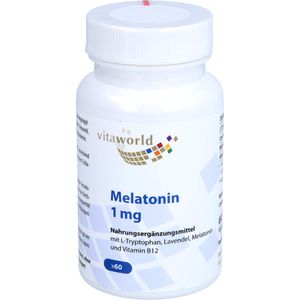 Melatonin Kapseln 1 mg 60 St