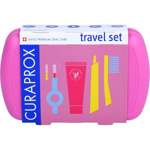 CURAPROX Travel-Set rosa