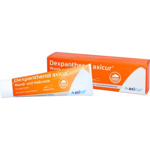 DEXPANTHENOL axicur Wund- und Heilcreme 50 mg/g