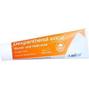 DEXPANTHENOL axicur Wund- und Heilcreme 50 mg/g