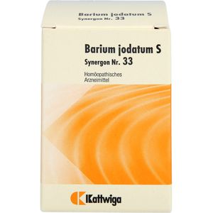 SYNERGON KOMPLEX 33 Barium jodatum S Tabletten