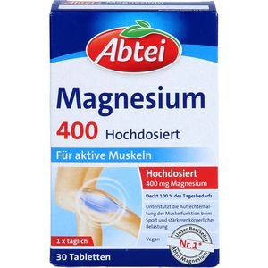 ABTEI Magnesium 400 hochdosiert Tabletten