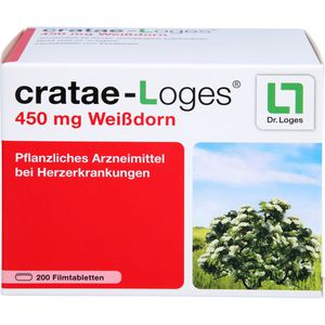 Cratae-Loges 450 mg Weißdorn Filmtabletten 200 St