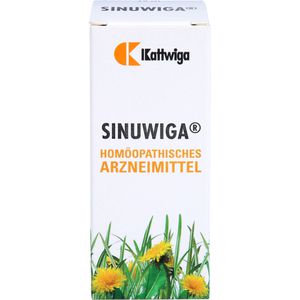 Sinuwiga Tropfen 50 ml 50 ml Homöopathie Anwendungsbereich Nasennebenhöhlen Erkältung und Grippe Kattwiga Arzneimittel GmbH