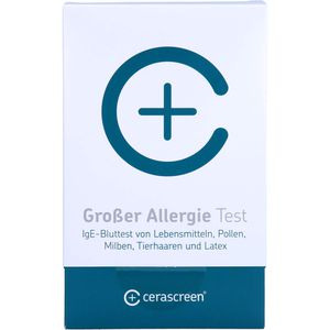 CERASCREEN Großer Allergie-Test-Kit Blut