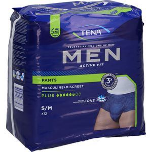 TENA MEN Act.Fit Inkontinenz Pants Plus S/M blau