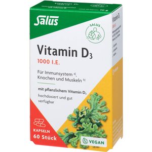 VITAMIN D3 1000 I.E. vegan Kapseln Salus