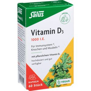 VITAMIN D3 1000 I.E. vegan Kapseln Salus