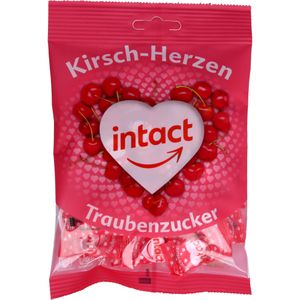 INTACT Traubenzucker Beutel Herzen