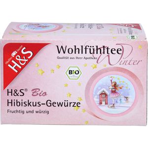 H&S Wintertee Bio Hibiskus-Gewürze Filterbeutel