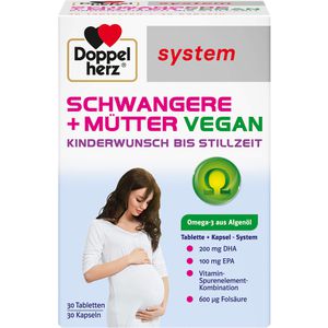     DOPPELHERZ Schwangere+Mütter vegan syst.Kombipack.
