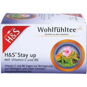     H&S Stay up mit Vitamin C und B6 Filterbeutel
