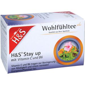 H&S Stay up mit Vitamin C und B6 Filterbeutel