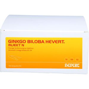 GINKGO BILOBA HEVERT injekt N Ampullen