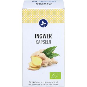 INGWER 400 mg Bio Kapseln vegan