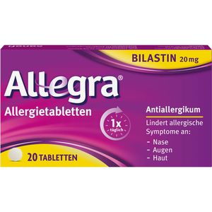 ALLEGRA Allergietabletten 20 mg Tabletten