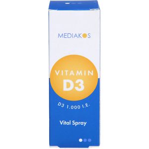VITAMIN D3 1000 I.E. Mediakos Vital Spray