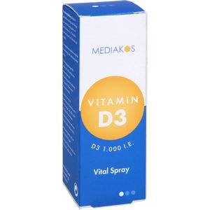 VITAMIN D3 1000 I.E. Mediakos Vital Spray