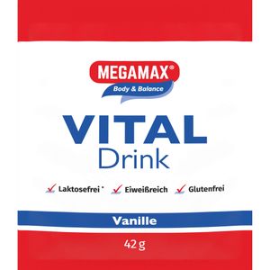 MEGAMAX Vital Drink Vanille Pulver