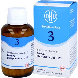 BIOCHEMIE DHU 3 Ferrum phosphoricum D 12 Tabletten