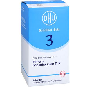 BIOCHEMIE DHU 3 Ferrum phosphoricum D 12 Tabletten