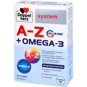 DOPPELHERZ A-Z+Omega-3 all-in-one system Kapseln