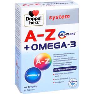 Doppelherz A-Z+Omega-3 all-in-one system Kapseln 30 St