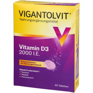 VIGANTOLVIT 2000 I.E. Vitamin D3 Brausetabletten