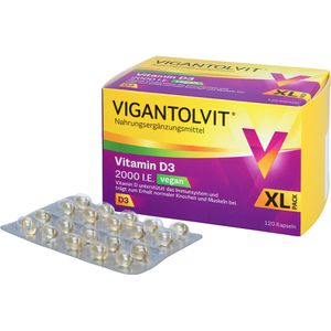 VIGANTOLVIT 2000 I.E. Vitamin D3 vegan Weichkaps.