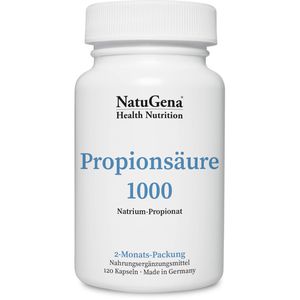 PROPIONSÄURE 1000 Natrium-Propionat vegan Kapseln