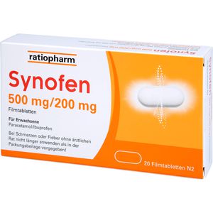 SYNOFEN 500 mg/200 mg Filmtabletten