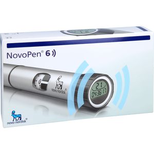 NOVOPEN 6 Injektionsgerät silber