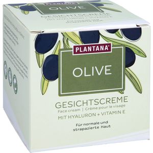 PLANTANA Olive Gesichtscreme Hyaluron &amp; Vitamin-E
