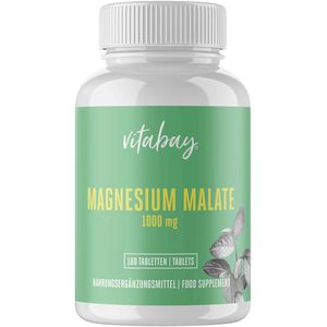 MAGNESIUM MALATE 1000 mg vegan hochdosiert Tabl.