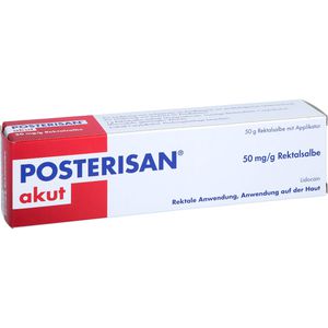 POSTERISAN akut 50 mg/g Rektalsalbe