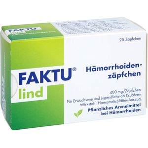 FAKTU lind Hämorrhoidenzäpfchen