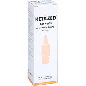 KETAZED 0,25 mg/ml Augentropfen Lösung