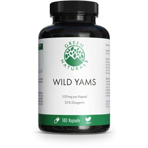 GREEN NATURALS Wild Yam hochdosiert vegan Kapseln