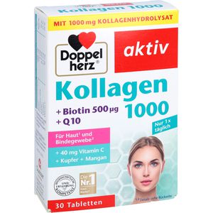 DOPPELHERZ Kollagen 1000 Tabletten