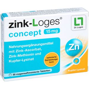 ZINK-LOGES concept 15 mg magensaftres.Tabletten