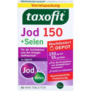 TAXOFIT Jod 150+Selen Tabletten