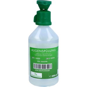 AUGENSPÜLFLASCHE Einmalgebrauch steril 500 ml