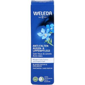 WELEDA Anti-Falten Augenpflege&Lippenpflege blauer Enzian & Edelweiss