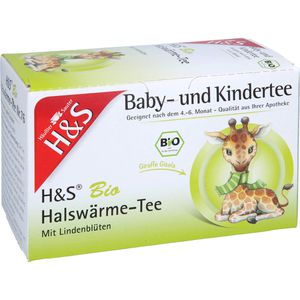 H&S Bio Halswärme-Tee Baby- und Kindertee Fbtl.