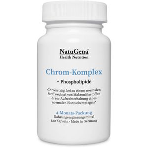 CHROM-KOMPLEX hochdosiert+Lecithin vegan Kapseln